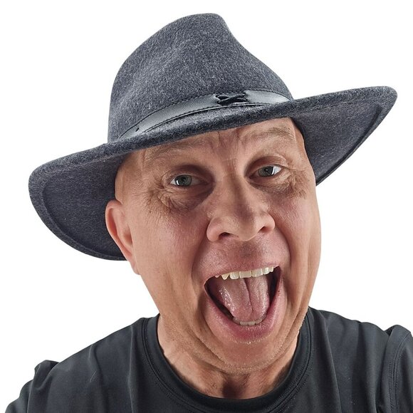 Pendleton Outback Hat Gray 100% Virgin Wool, Small - Picture 9 of 9